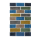 hand tufted brick area rug