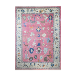 Knotted Oushak Rug