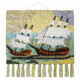 Two Sailing Ships Tapestry