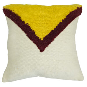 V Design pillow cover