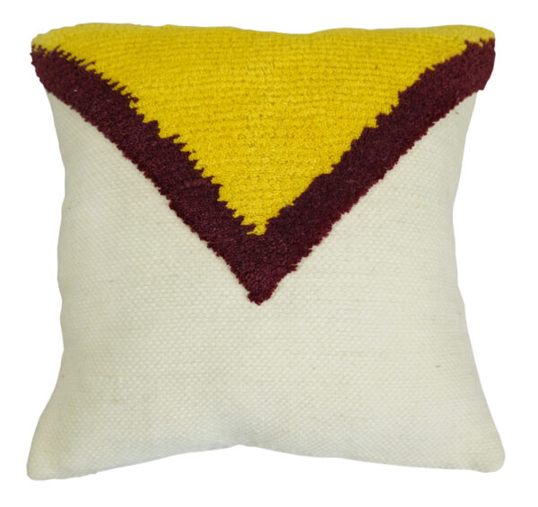 V Design pillow cover