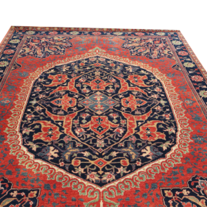 Red Blue Persian Rug